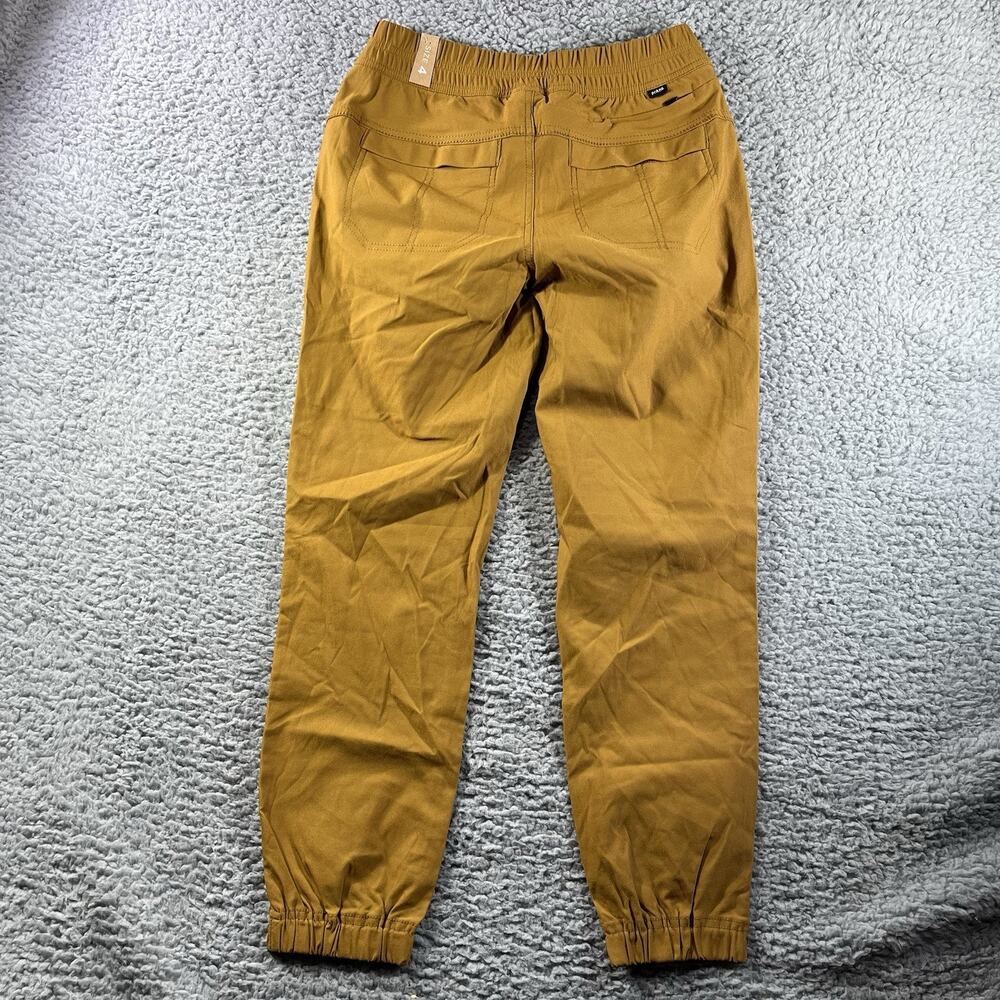 prAna Halle E-Waist Jogger II Womens 4 Mustard Bronze Hiking Travel Pants NWT - Picture 5 of 11